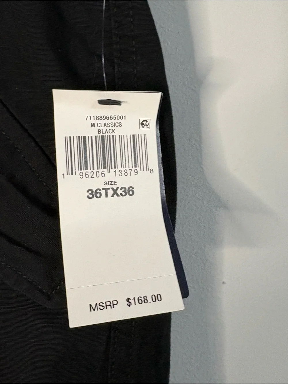 NWT Polo Ralph Lauren Utility Cargo Pants Black Classic Fit 36x36